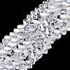 Electroplate Transparent Glass Beads Strands LS-EGLA-Q139-01A-A01-1