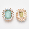 Glass Rhinestone Cabochons RB-S066-07KC-2