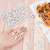100Pcs Plastic Imitation Turquoise Beads KY-SC0002-18A-3