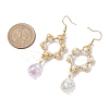 GLass Dangle Earrings EJEW-MZ00255-03-3