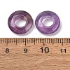 Natural Amethyst European Beads G-C134-01M-2
