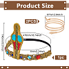 Egyptian Costume Accessories Set AJEW-WH0270-837-3