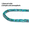 GOMAKERER 2 Strands Natural Chrysocolla & Lapis Lazuli Beads Strands G-GO0001-39-3