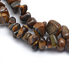 Natural Tiger Eye Beads Strands G-P332-45-2