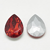 Pointed Back Glass Rhinestone Cabochons RGLA-T081-6x8mm-07-2