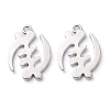 Brass Pendants KK-Z010-16P-2