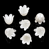 Spray Paint ABS Plastic Imitation Pearl Beads MACR-N013-001F-1