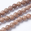 Natural Wood Beads Strands X-WOOD-J001-02-8mm-2