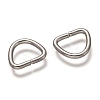 Non-Tarnish 304 Stainless Steel D Rings X-STAS-H136-0P-2