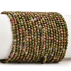 Natural Unakite Beads Strands G-B171-C03-2mm-2