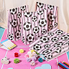 15Pcs Football Print Paper Cady Bags ABAG-TA0002-33A-7