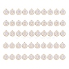 Golden Plated Alloy Charms ENAM-SZ0001-25A-U-1