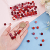 90Pcs 9 Colors Polymer Clay Rhinestone Beads RB-PH0001-33B-3