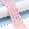 Natural Rose Quartz Beads Strands G-E571-07A-4