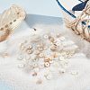 Nbeads 2 Strands Natural Freshwater Shell Beads Strands BSHE-NB0001-17-6