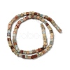Natural Shoushan Stone Beads Strands G-H087-F01-01-3