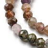 Natural Multicolor Tourmaline Beads Strands G-G0005-C04-4