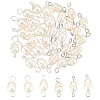 30Pcs 2 Styles Natural Cultured Freshwater Pearl Bead Links Connectors FIND-PH0021-35-1