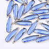 Transparent Glass Pendants X-GLAA-T007-15B-1