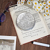 Glass Crystal Ball Display Decorations DJEW-WH0103-032-4