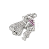 Mother's Day Brass Micro Pave Colorful Cubic Zirconia Pendants KK-A300-11P-2