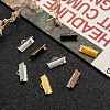 Mixed Iron Ribbon Crimp Ends E183-M-5