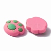 Opaque Resin Cabochons RESI-WH0035-17B-2