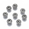 Tibetan Style Alloy Spacer Beads TIBEP-S319-117AS-RS-1