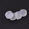 Comfort Plastic Pads for Clip on Earrings X-KY-P007-A01-2