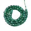 Natural Green Onyx Agate Beads Strands G-S359-375B-2