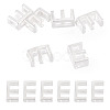 6Pcs 925 Sterling Silver Hollow Initial Beads STER-TA0001-53E-1
