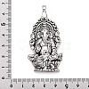 Tibetan Style Alloy Big Pendants X-TIBEP-T002-119AS-NR-3