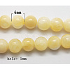 Natural Yellow Jade Beads X-G-Q276-1-3