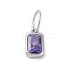 925 Sterling Silver Cubic Zirconia Charms STER-NH0014-01P-02-1