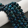 Grade AB+ Dyed Natural Tiger Eye Beads Strands G-G102-A02-03-2