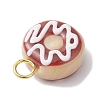 Handmade Lampwork Enamel Pendants PALLOY-JF02572-3