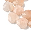 Natural Pink Aventurine Beads Strands G-A309-A15-01-3