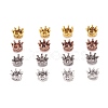 16Pcs 4 Colors Tibetan Style Alloy Beads FIND-FS0001-09M-1