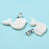 Natural Freshwater Shell Pendants PALLOY-Q462-04P-2