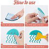 20Pcs 8 Style Ocean Animals PEVA Bathtub Non-Slip Stickers AJEW-WH0248-499-4