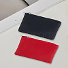 2Pcs 2 Colors PU Leather Zipper Pouches ABAG-LP0001-83B-3