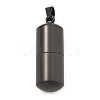 304 Stainless Steel Openable Urn Ashes Pendants STAS-M084-05C-1