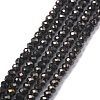 Electroplate Glass Beads Strands X-GLAA-F079-A-FP10-1