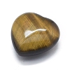 Natural Tiger Eye Heart Love Stone G-F678-26-3