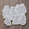 Christmas Bell/Sock/Reindeer DIY Silicone Pendant Molds SIMO-H012-03-2