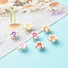 Acrylic Beads Link Connectors PALLOY-JF00823-2