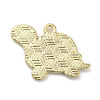 Light Gold Plated Alloy Enamel Pendants ENAM-L041-05B-2
