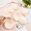 9 Pairs Polyester Round Bra Pads Inserts FIND-BC0019-24A-3