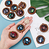 Glass Pendants WOOD-NB0001-63A-3