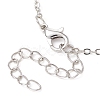 Brass Cable Chain Necklaces NJEW-JN04511-03-3